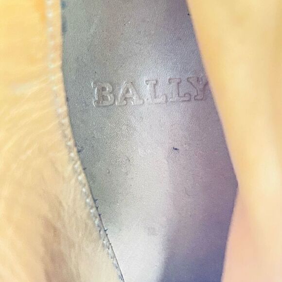 Rare Vintage Bally Black Leather Lace Up Combat Boots Size 7 - Picture 7 of 7